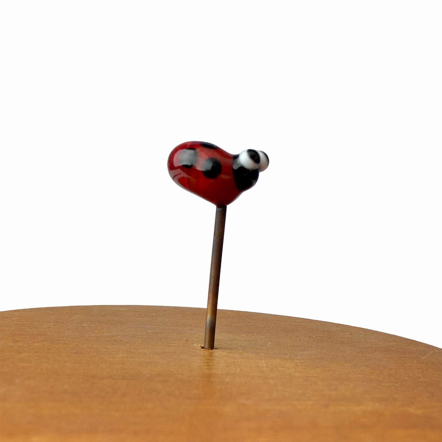 Mini Ladybug Fairy Garden Charm