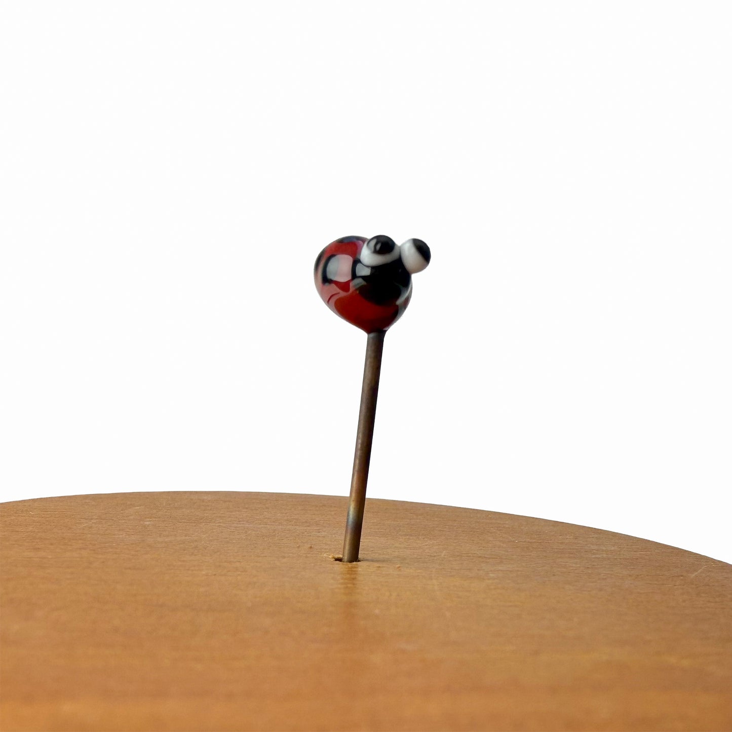 Mini Ladybug Fairy Garden Charm