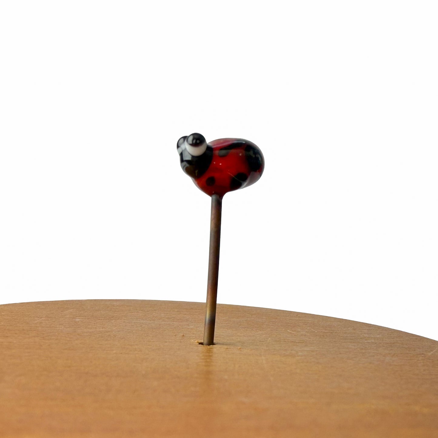 Mini Ladybug Fairy Garden Charm