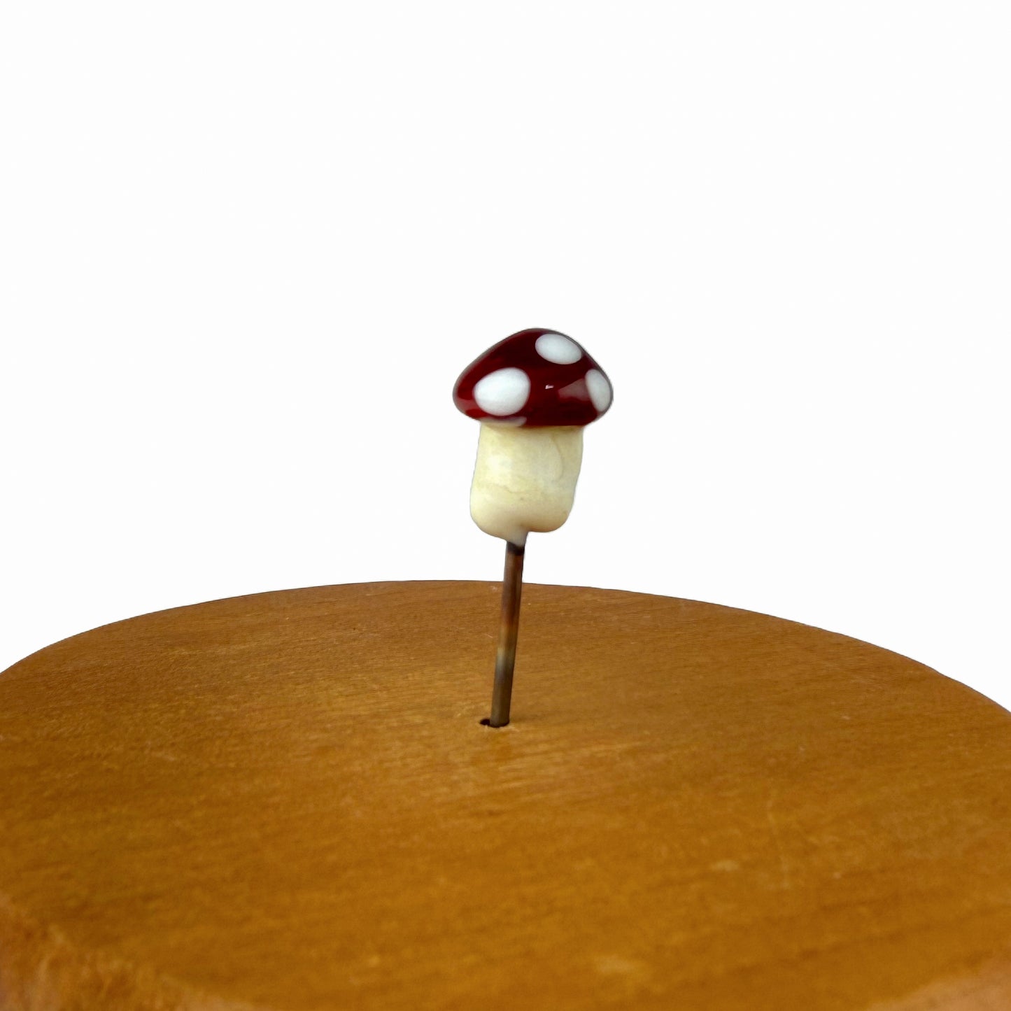 Mini Red Mushroom Fairy Garden Charm