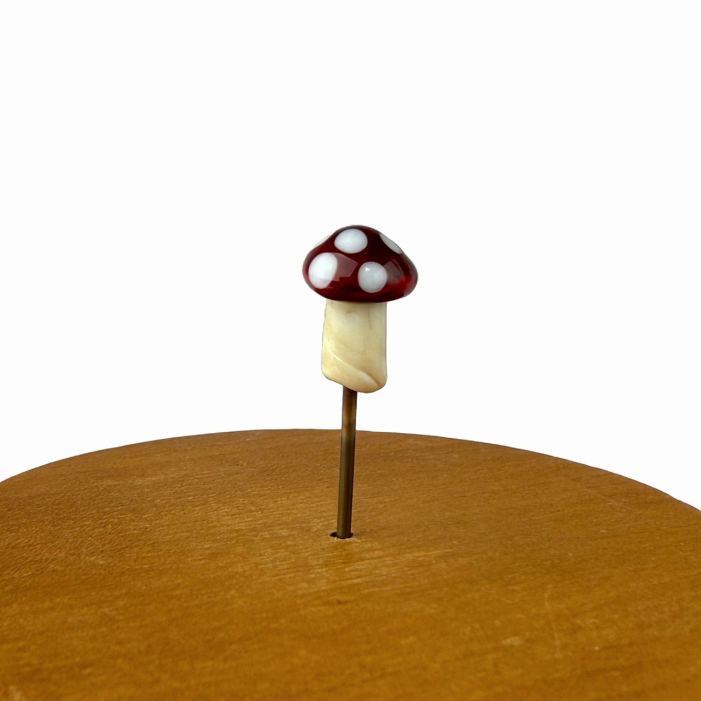 Mini Red Mushroom Fairy Garden Charm