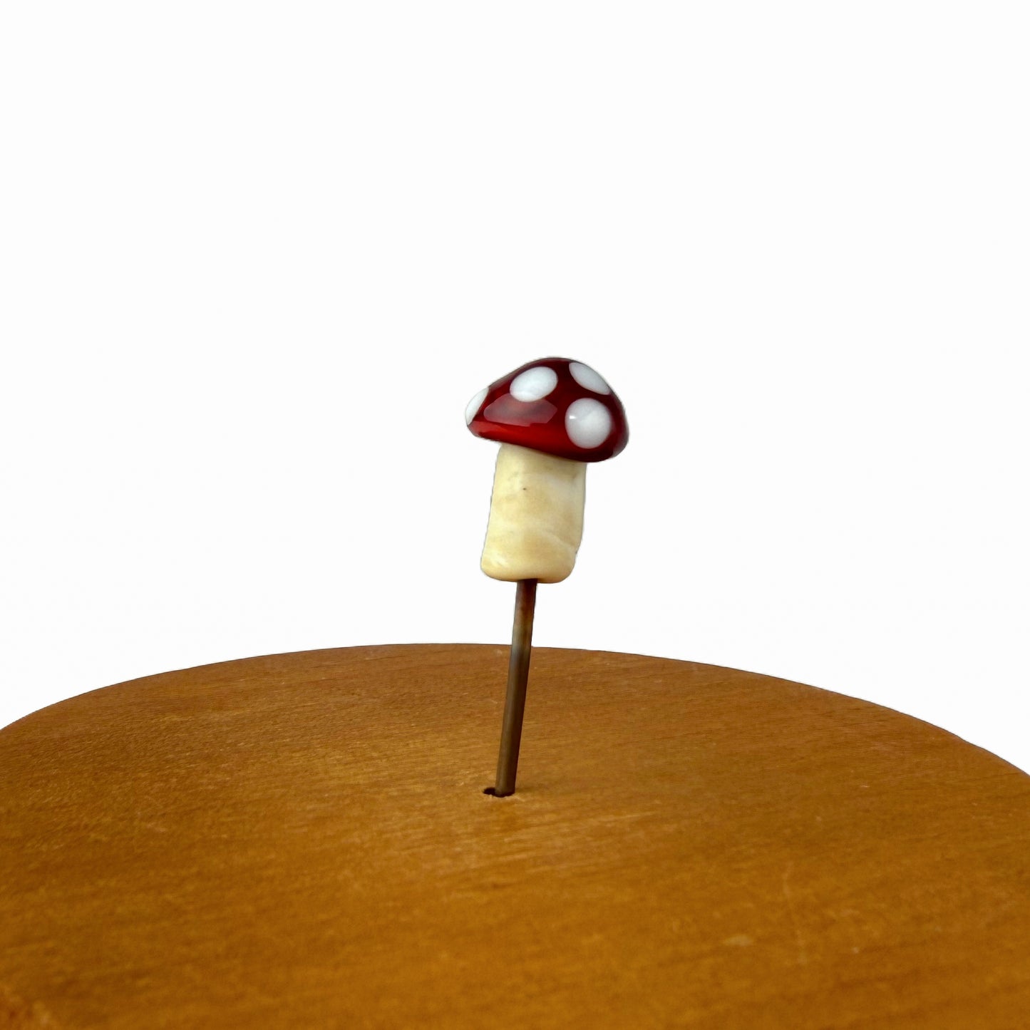 Mini Red Mushroom Fairy Garden Charm
