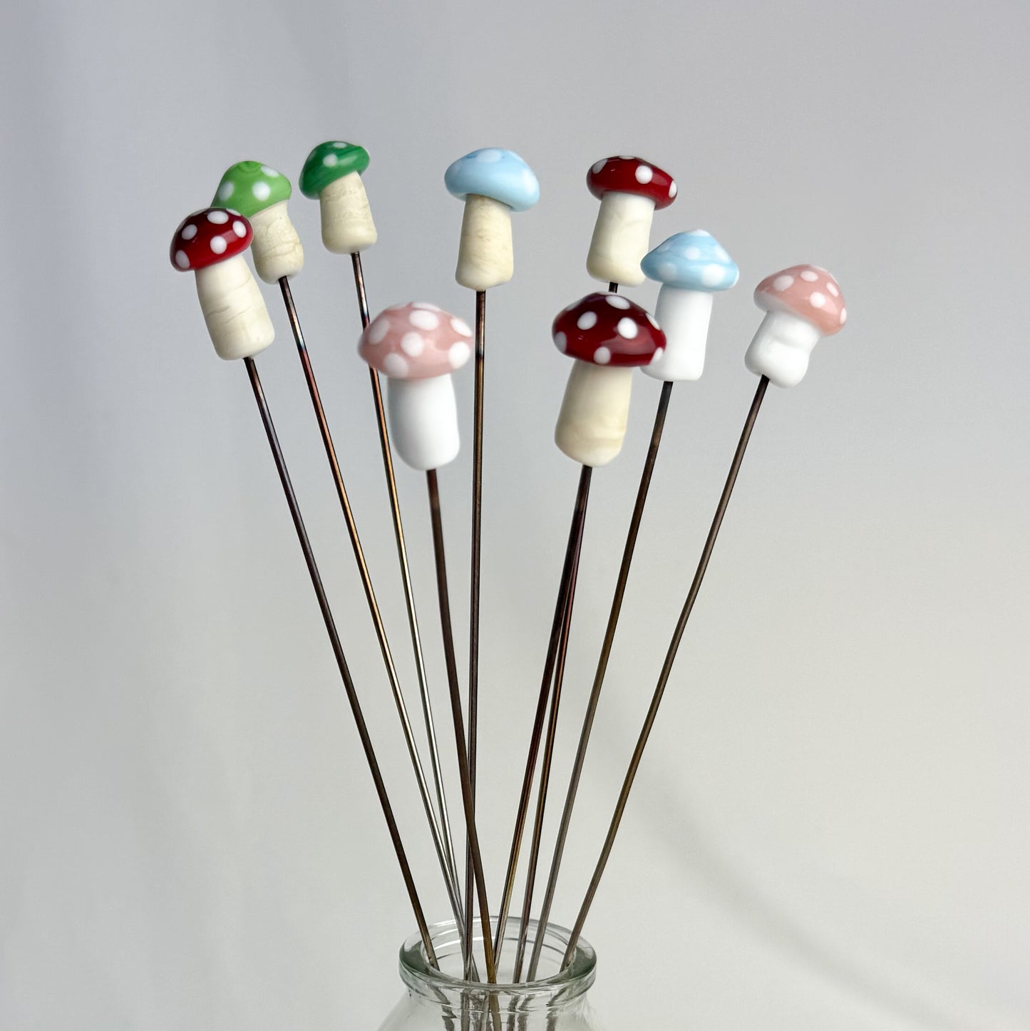 Mushroom Plant Stake
