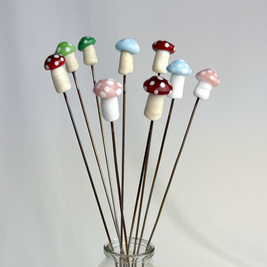 Mushroom Plant Stake